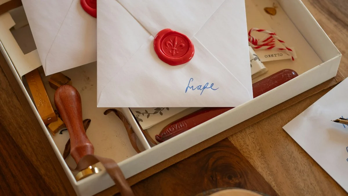 An envelope sealed with red wax bears a handwritten name beside calligraphy supplies. — a The Obsidian Key guide to Identity Self-Check: The Introduction Test.